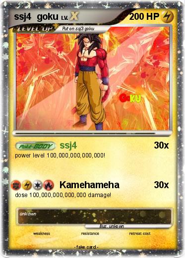 Pokemon ssj4  goku