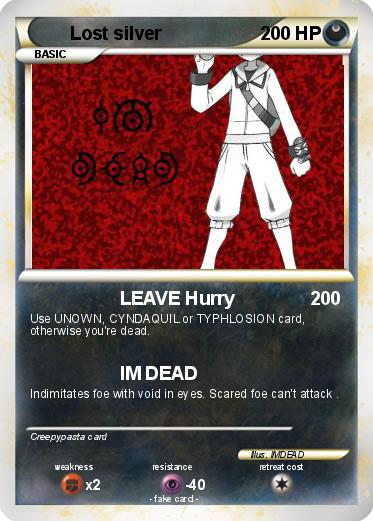 Pokemon Lost silver