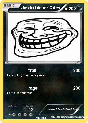 Pokemon Justin bieber Cries