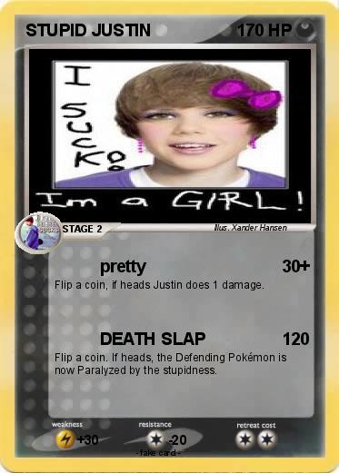Pokemon STUPID JUSTIN