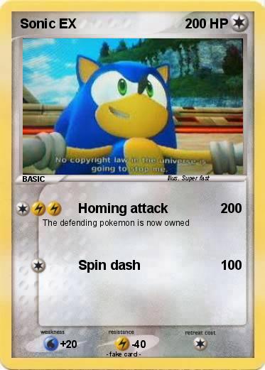 Pokemon Sonic EX