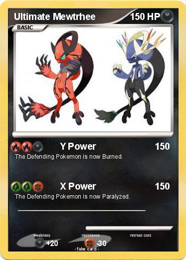 Pokemon Ultimate Mewtrhee