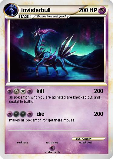 Pokemon invisterbull