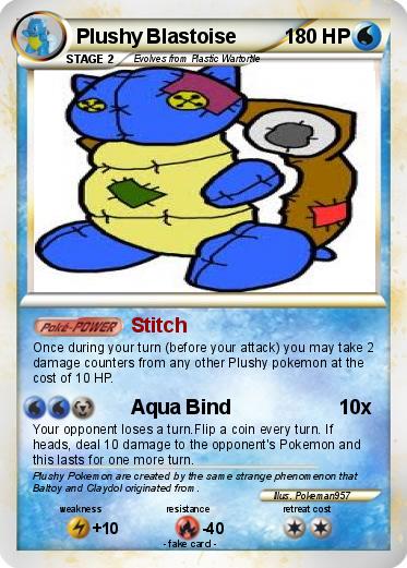 Pokemon Plushy Blastoise