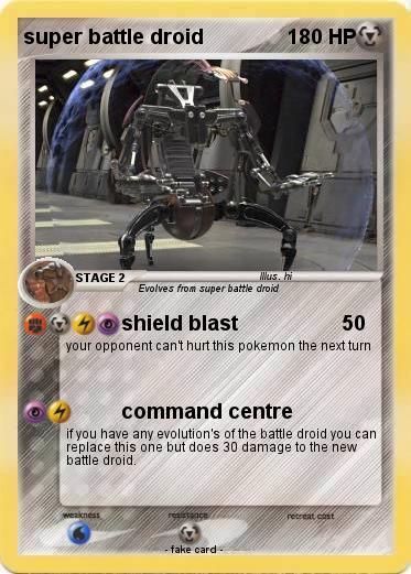 Pokemon super battle droid