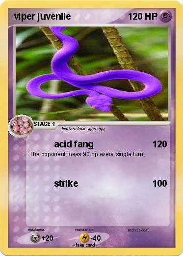 Pokemon viper juvenile