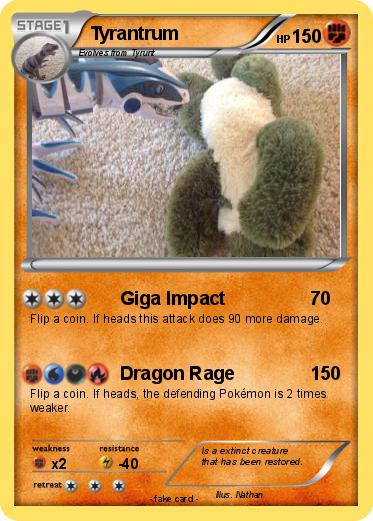 Pokemon Tyrantrum