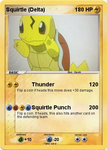 Pokemon Squirtle (Delta)