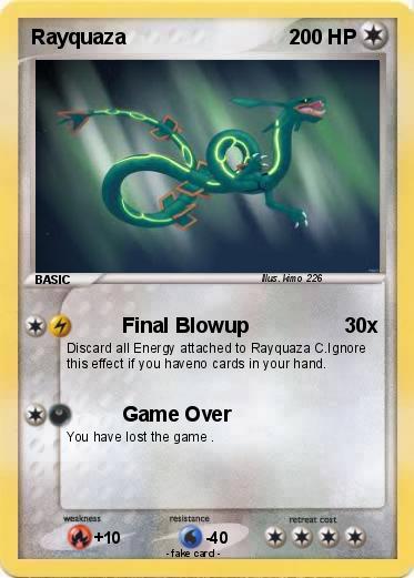 Pokemon Rayquaza