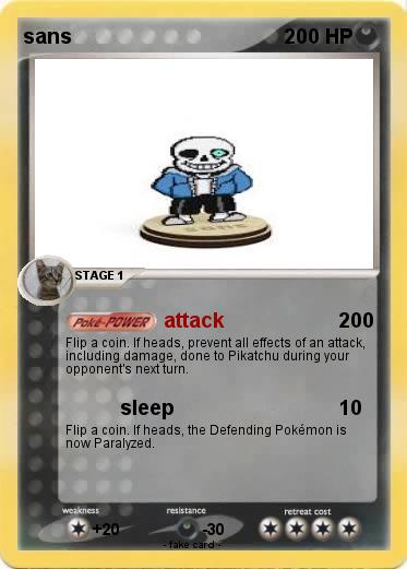 Pokemon sans