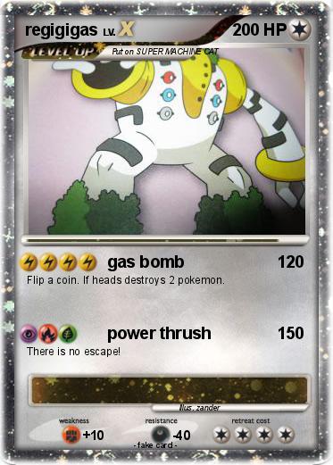 Pokemon regigigas
