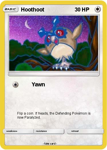 Pokemon Hoothoot