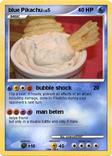 Pokemon blue Pikachu