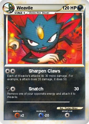 Pokemon Weavile