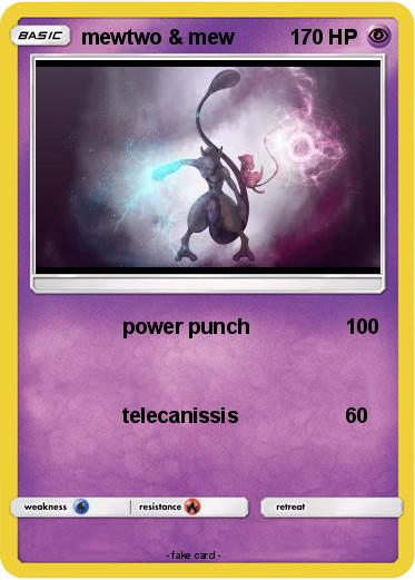 Pokemon mewtwo & mew