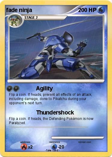 Pokemon fade ninja