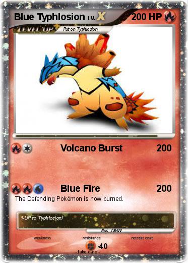 Pokemon Blue Typhlosion