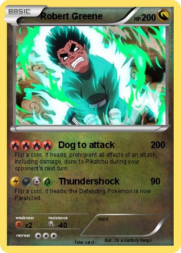 Pokemon Robert Greene