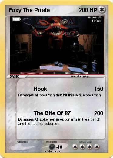 Pokemon Foxy The Pirate