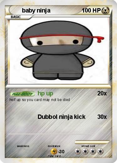 Pokemon baby ninja