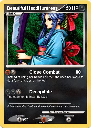 Pokemon Beautiful HeadHuntress