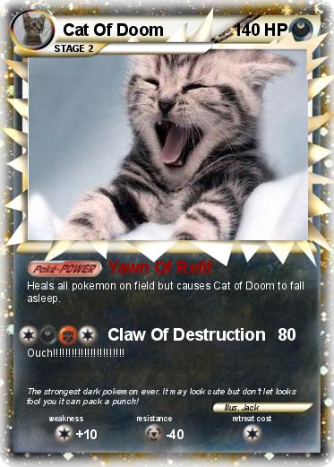 Pokemon Cat Of Doom