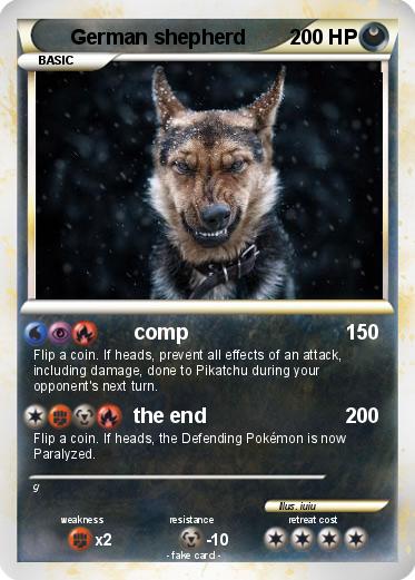 Pokemon German shepherd