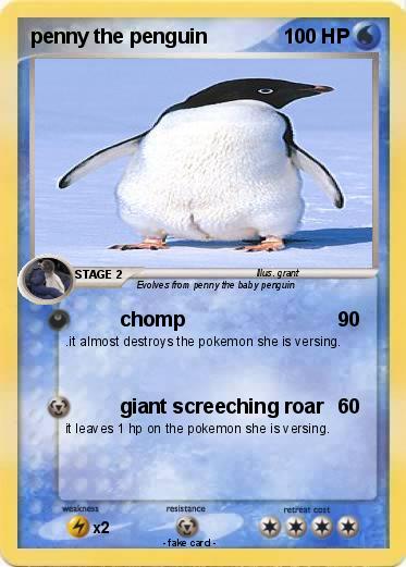 Pokemon penny the penguin