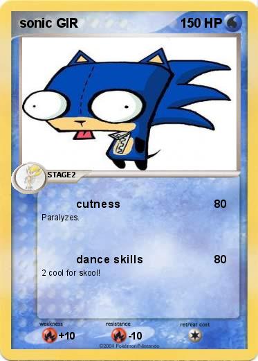 Pokemon sonic GIR