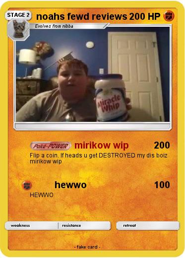 Pokemon noahs fewd reviews