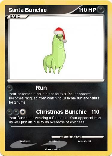 Pokemon Santa Bunchie