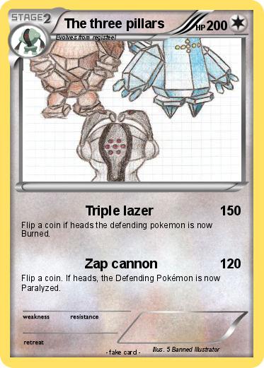 Pokemon The three pillars