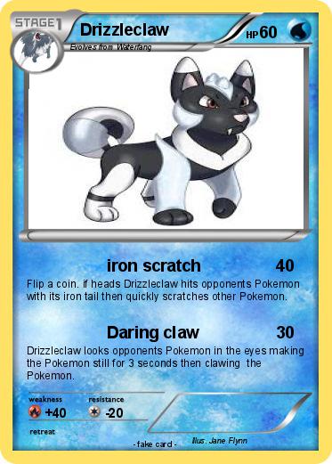 Pokemon Drizzleclaw