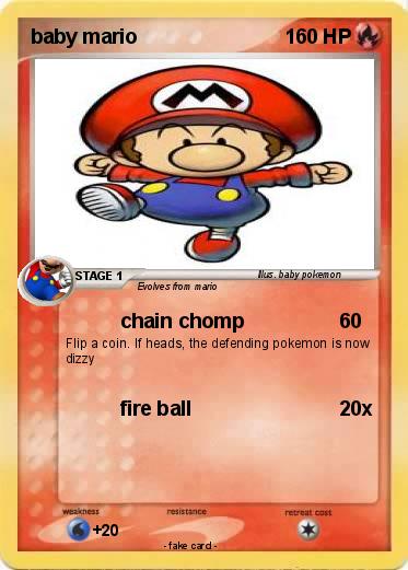 Pokemon baby mario