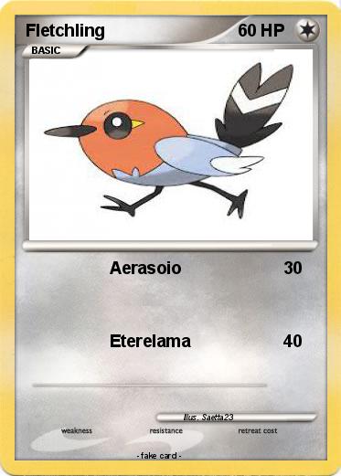 Pokemon Fletchling