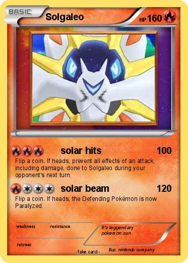 Pokemon Solgaleo