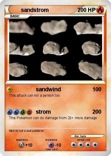 Pokemon sandstrom