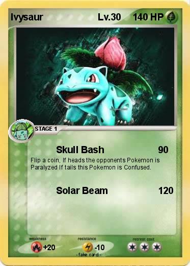 Pokemon Ivysaur                     Lv.30