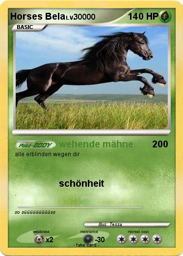 Pokemon Horses Bela