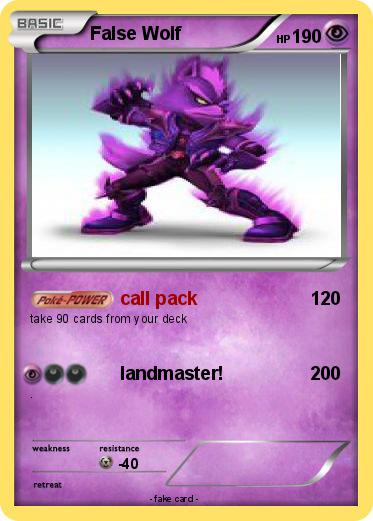 Pokemon False Wolf