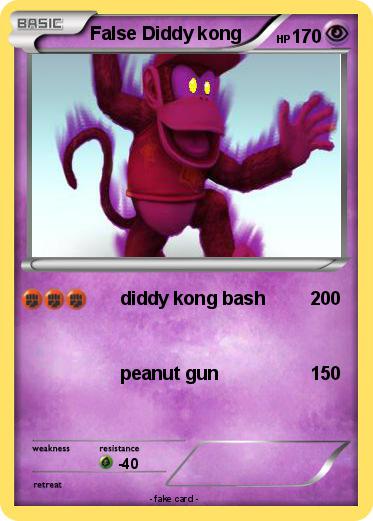 Pokemon False Diddy kong