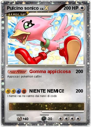 Pokemon Pulcino sonico