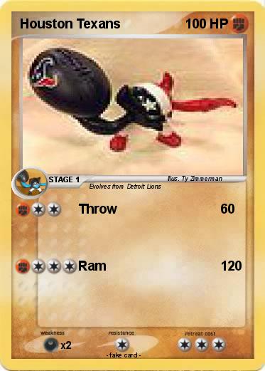 Pokemon Houston Texans