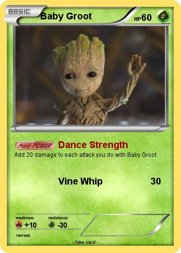 Pokemon Baby Groot