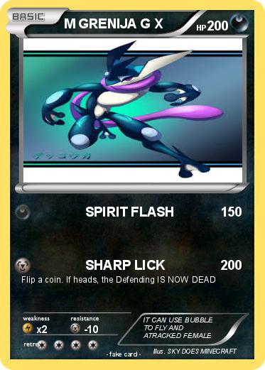 Pokemon M GRENIJA G X