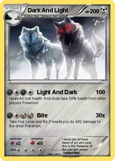 Pokemon Dark And Light