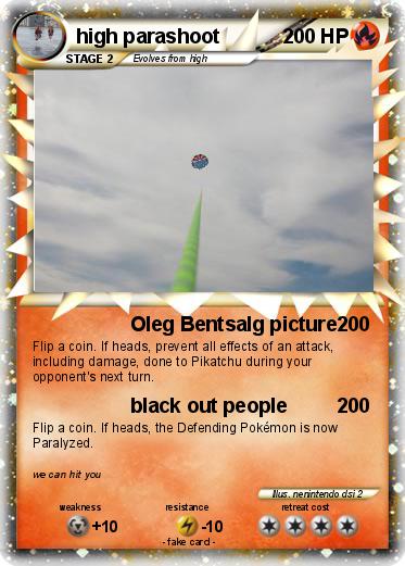 Pokemon high parashoot
