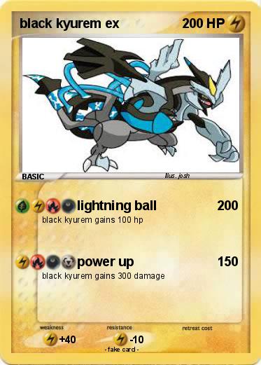 Pokemon black kyurem ex