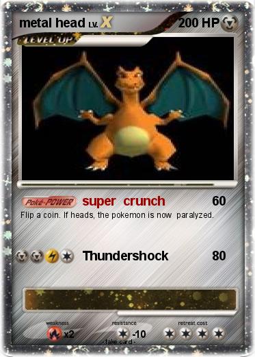 Pokemon metal head
