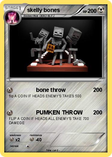 Pokemon skelly bones